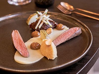 In room dining arrangement - Va. € 145,00 p.p.